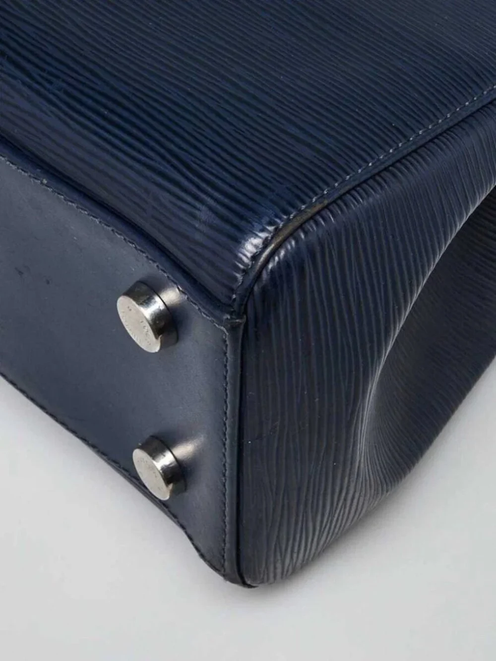Louis Vuitton Indigo Epi Leather Brea MM Bag
